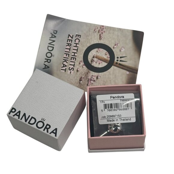 Pandora Openwork Paw Print Charm new in box, Dog or Cat - Picture 2 of 5